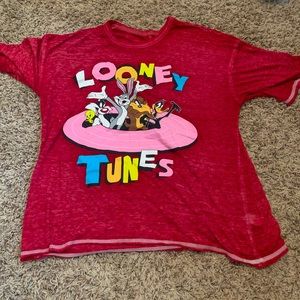 This is a silky soft pajamas top.